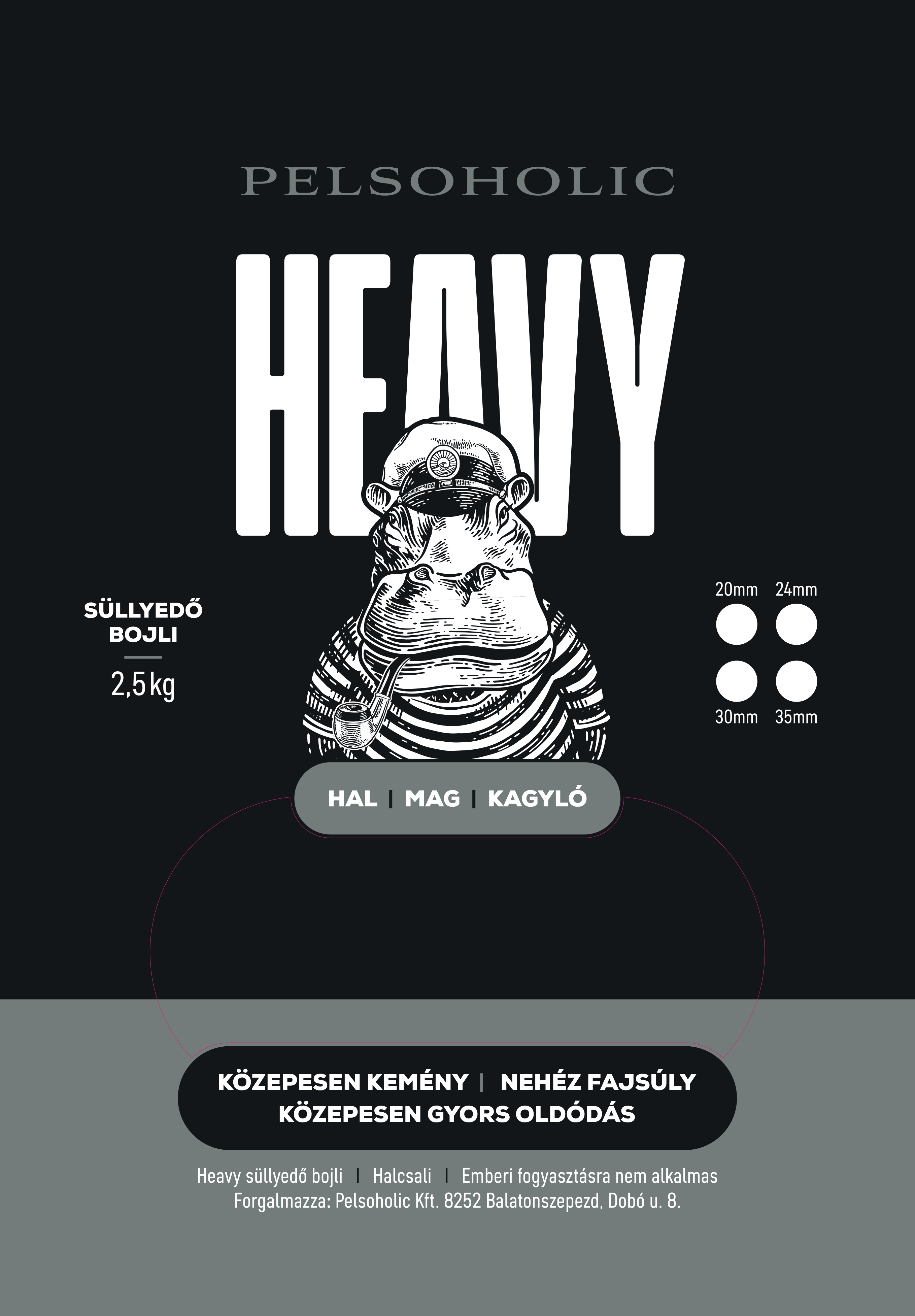 Heavy Csalizó bojli 24mm x 15 db